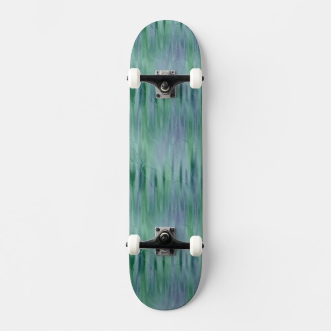 Metallischer Effekt von grün flüssig Skateboard (Vorderseite)