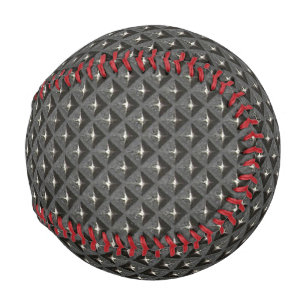 Metallischer Hintergrund im Industrieformat indivi Baseball