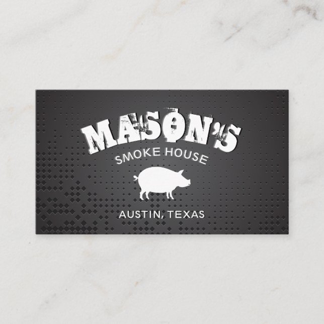 Metallischer Hintergrund Visitenkarte (Vorderseite)