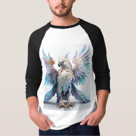 Metallischer Iridescent Eagle T-Shirt