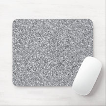 Metallischer Silber-Glitzer