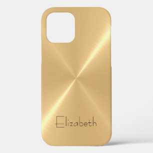 Metallisches, bleihaltiges Gold aus Edelstahl Case-Mate iPhone Hülle