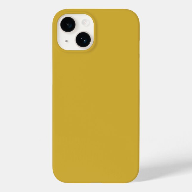 Metallisches Gold Case-Mate Tough Apple iPhone Hülle (Rückseite)