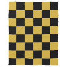 Metallisches Gold im Schwarz-Quadrat-Stil