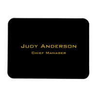 Metallisches Gold & schwarzes professionelles mode