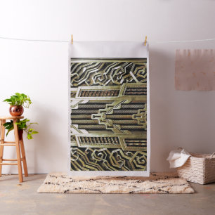 Metallisches Jugendstil-Design, Vintag, elegant, s Stoff