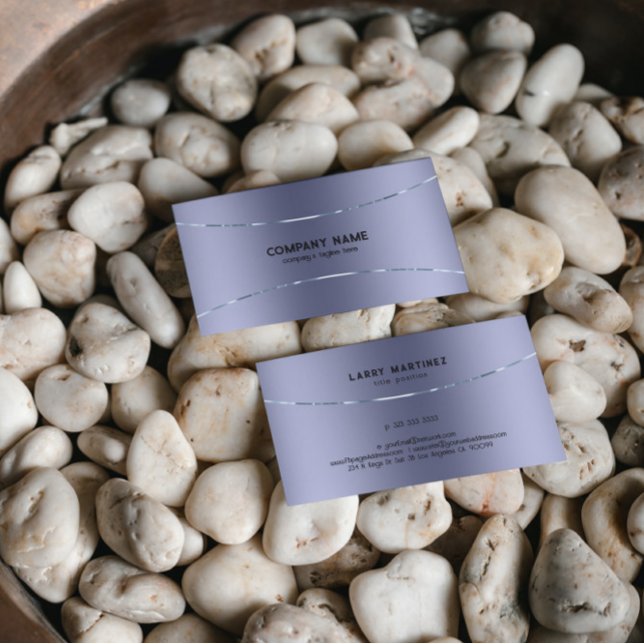 Metallisches lila Texturbild Visitenkarte (Von Creator hochgeladen)