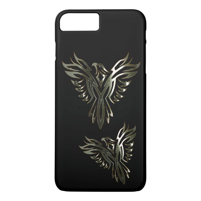 Metallisches Phoenix Case-Mate iPhone Hülle (Rückseite)