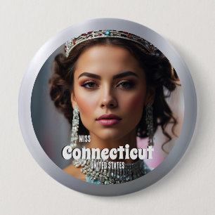 Metallisches Shine Pageant Button Button Benutzerd