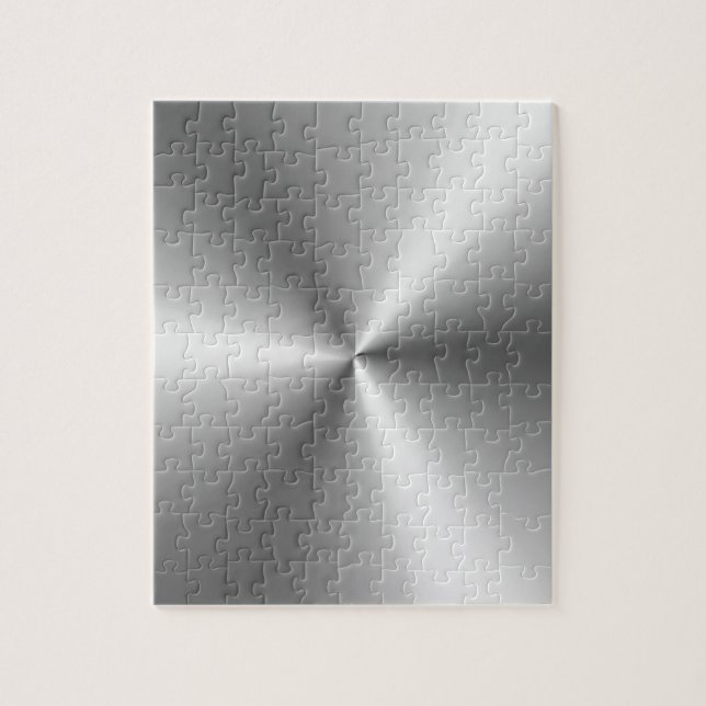 Metallisches Silber Puzzle (Vertikal)