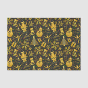 Metallisches Weihnachtsgebäck Seidenpapier