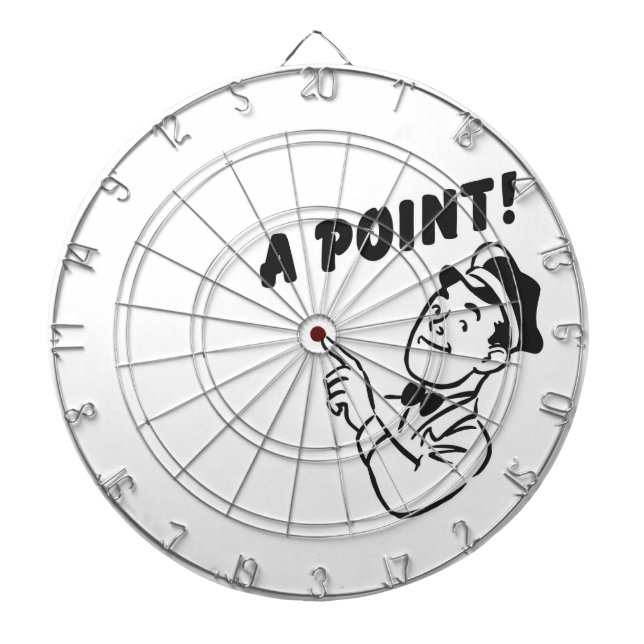 Metallkäfig, Punkt Dartscheibe (vorne)