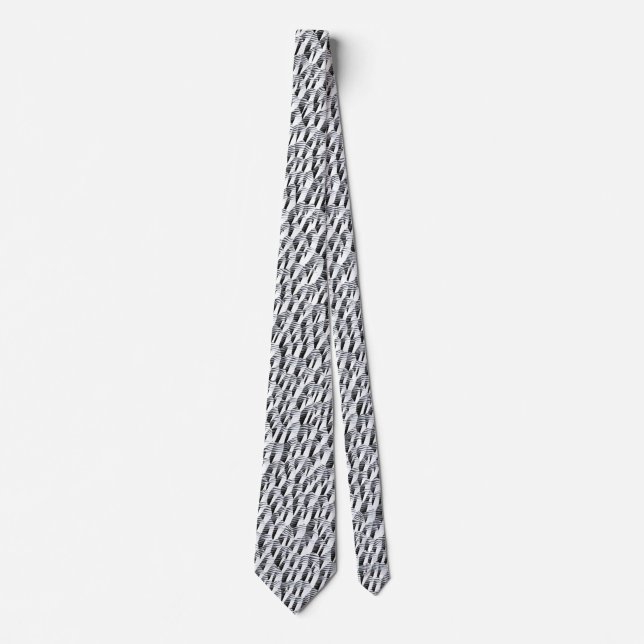 Metallklippen Krawatte (Vorderseite)