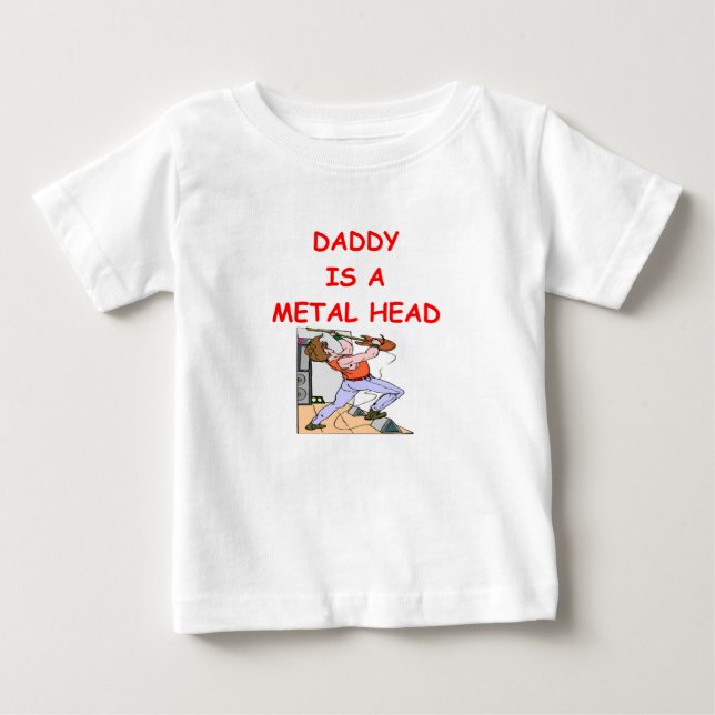METALLkopf Baby T-shirt (Vorderseite)