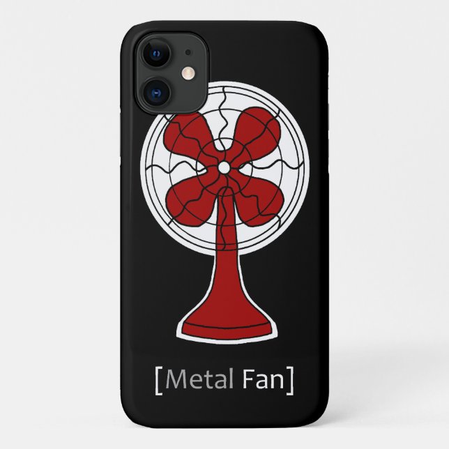 Metalllüfter Case-Mate iPhone Hülle (Rückseite)