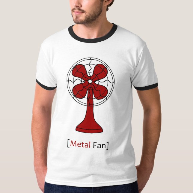 Metalllüfter T-Shirt (Vorderseite)