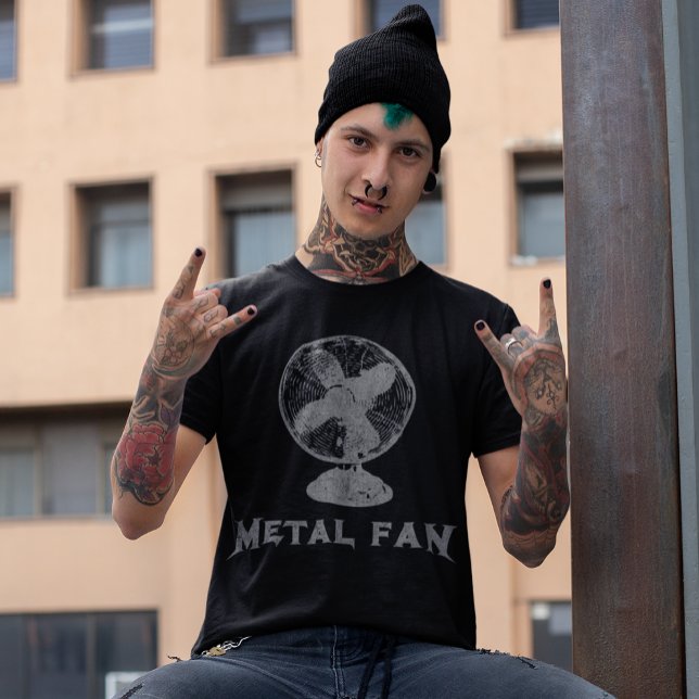 Metalllüftermusik T-Shirt (Von Creator hochgeladen)