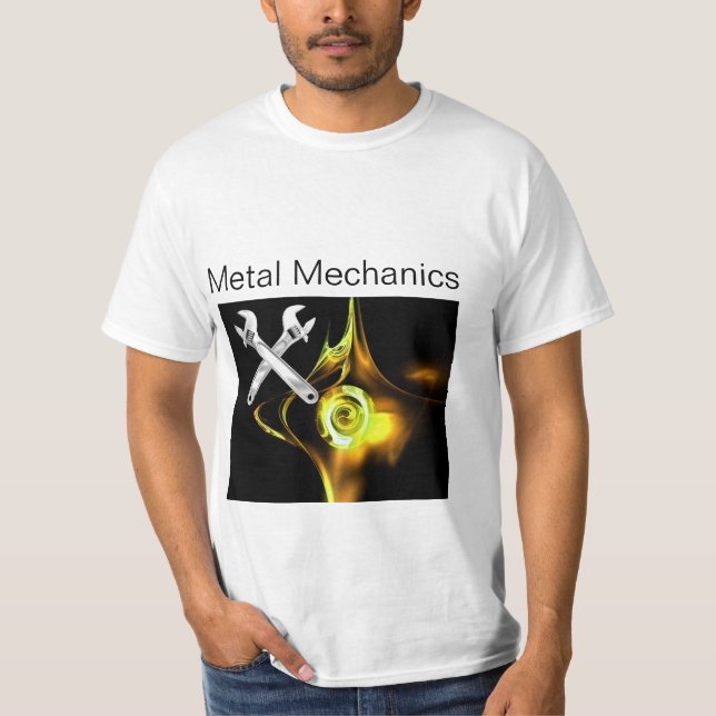 METALLMECHANIKEN, PLUMBERN, KREUZEN T-Shirt (Vorderseite)