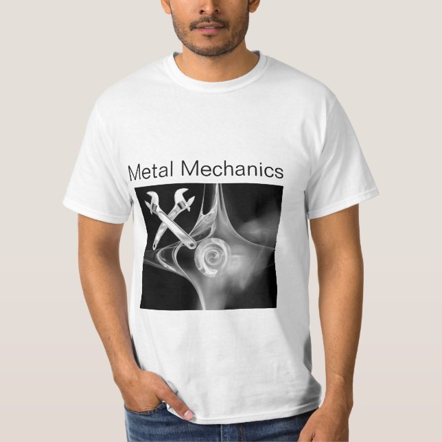 METALLMECHANIKEN, PLUMBERN, KREUZEN T-Shirt (Vorderseite)