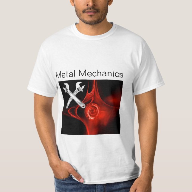 METALLMECHANIKEN, PLUMBERN, KREUZEN T-Shirt (Vorderseite)