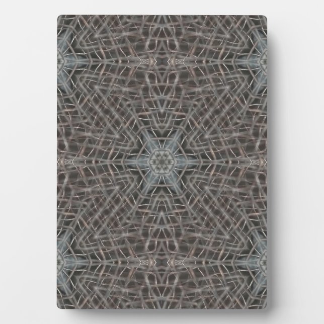 Metallmesh Fotoplatte (Vorderseite)