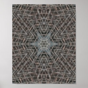 Metallmesh Poster