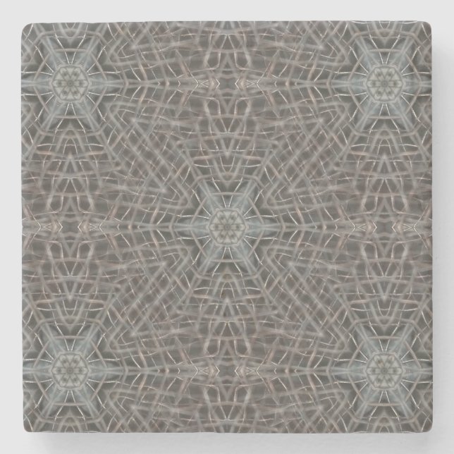 Metallmesh Steinuntersetzer (Vorderseite)