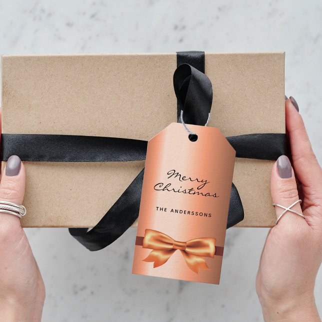 Metallmonogramm aus Weihnachtskupfer elegant Geschenkanhänger (Von Creator hochgeladen)