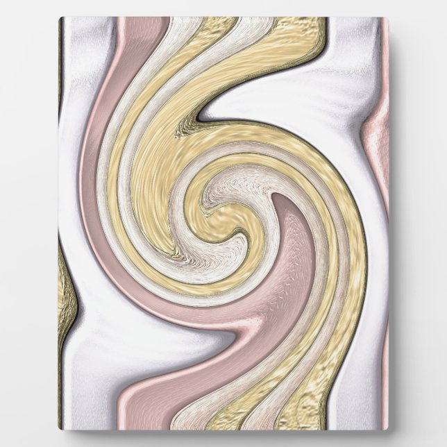 Metallmuster mit Glanz Fotoplatte (Vorderseite)