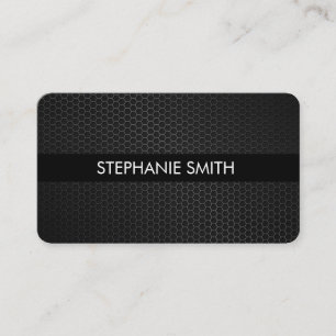 Metallmuster Visitenkarte