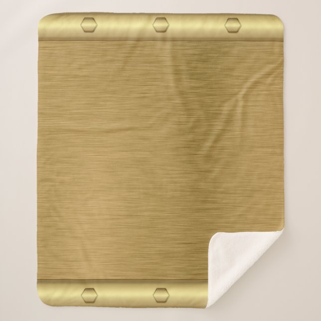 Metalloberfläche Sherpadecke (Vorderseite)