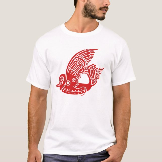 Metallon Bird T - Shirt (rot) (Vorderseite)