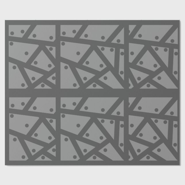 Metallpapier Geschenkpapier (Flach)