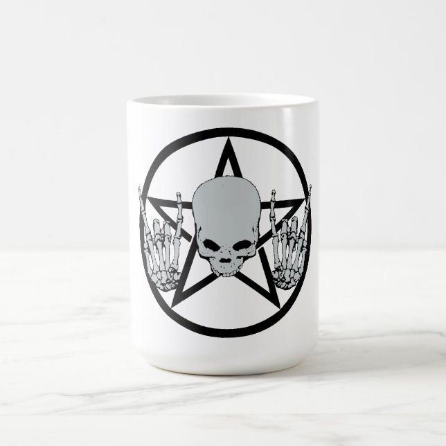 Metallpentagram-Tasse Tasse (Mittel)