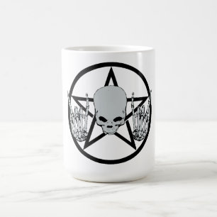 Metallpentagram-Tasse Tasse