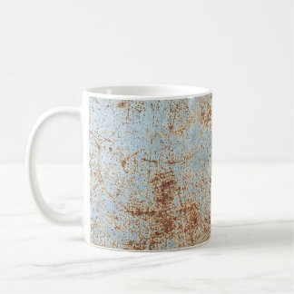 Metallplatte, texturiert kaffeetasse