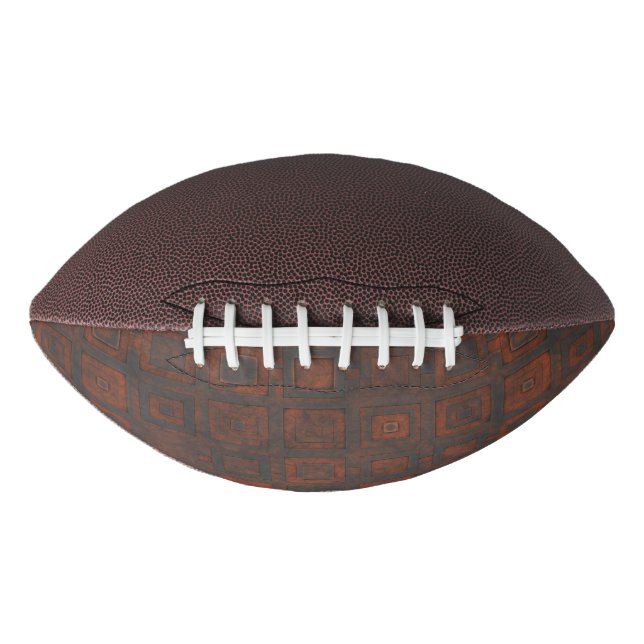 Metallquadrate Football (Vorderseite)