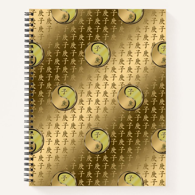 Metallratte Notizbuch (Vorderseite)
