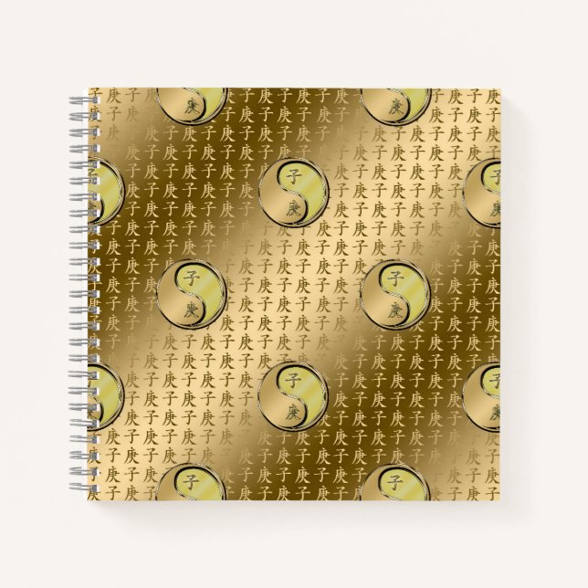 Metallratte Notizbuch (Vorderseite)