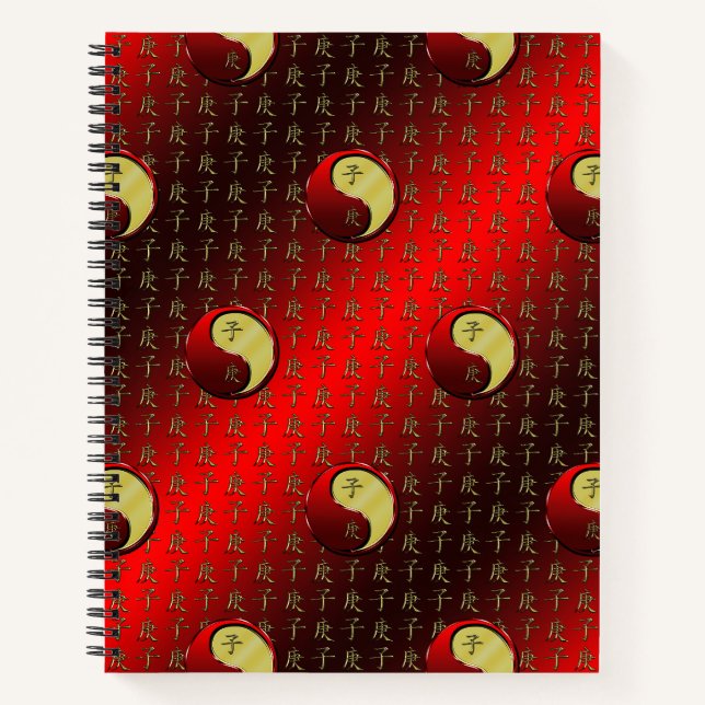 Metallratte Notizbuch (Vorderseite)