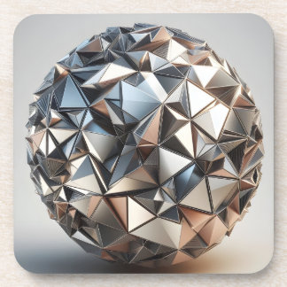 Metallreflexions-Design-Kugel Getränkeuntersetzer