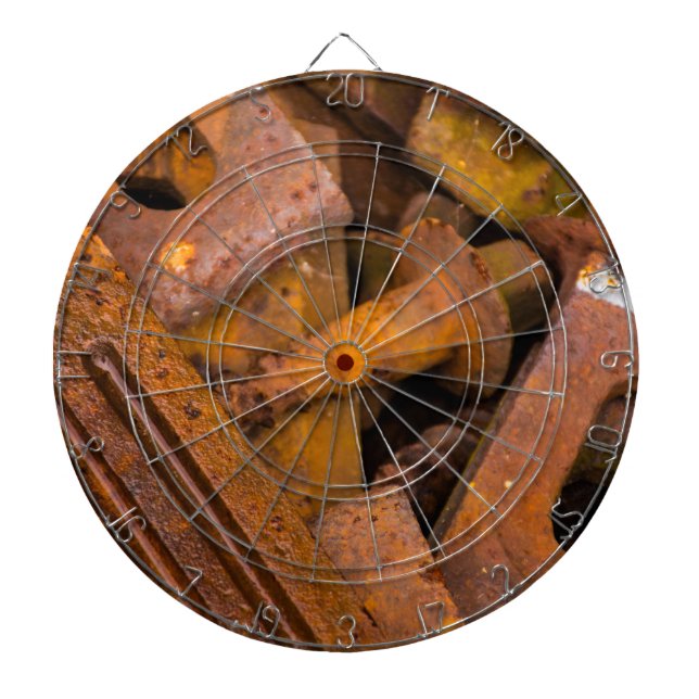 METALLREGELN DARTBOARD DARTSCHEIBE (vorne)