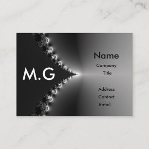 Metallruhm Visitenkarte