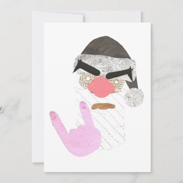 Metallsankt-Einladungen Einladung (Vorderseite)