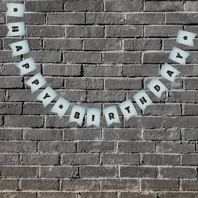 Metallschau zum Geburtstag / jede benutzerdefinier Wimpelkette (Von Creator hochgeladen)