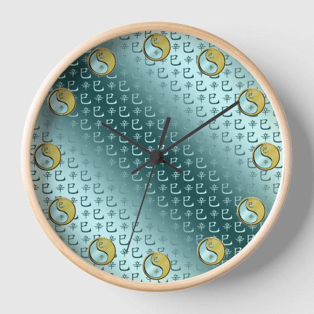 Metallschlange Uhr (Vorderseite)