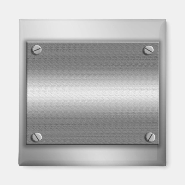 Metallschminkrahmen mit Schrauben Magnet (Vorne)