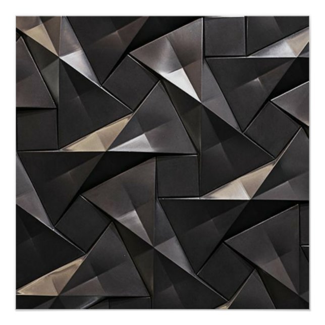 Metallstruktur Poster (Vorderseite)