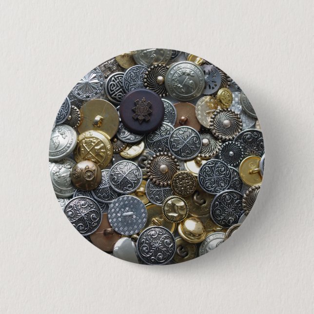 Metalltasten Button (Vorderseite)