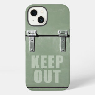 Metalltür Keep Out Case-Mate iPhone-Hülle iPhone 13 Hülle